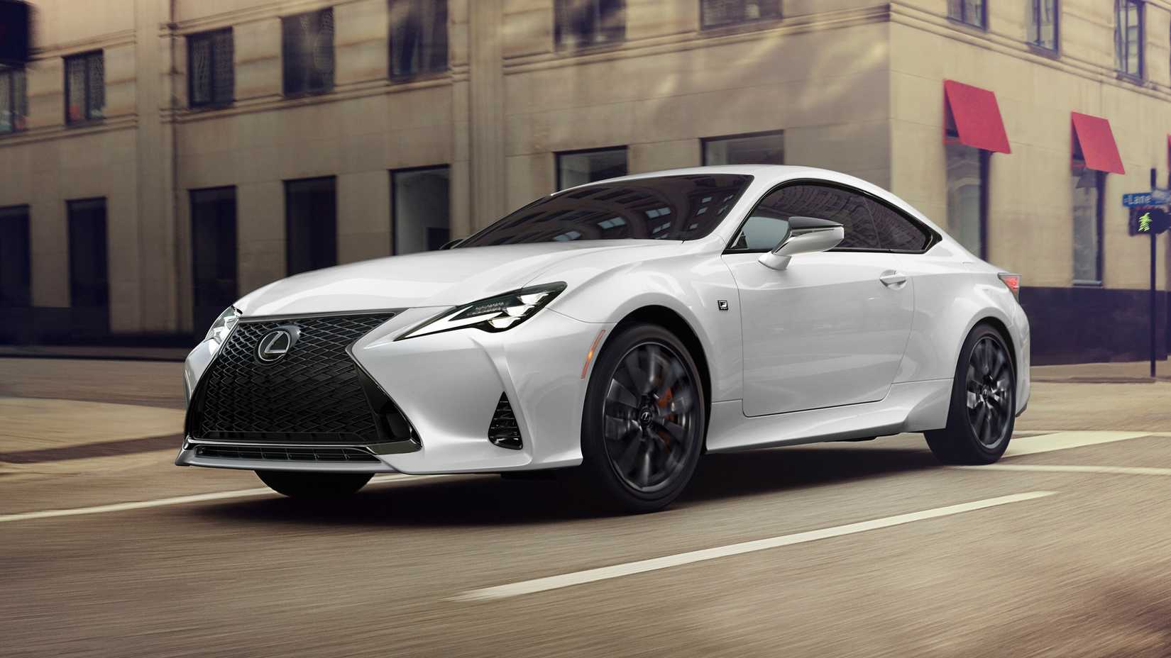 White 2021 Lexus RC 350 F Sport