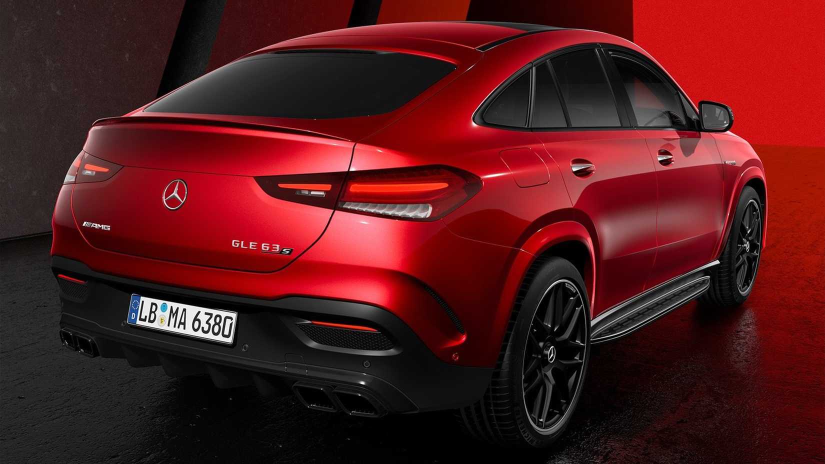 2024 red Mercedes-AMG GLE63 Coupe