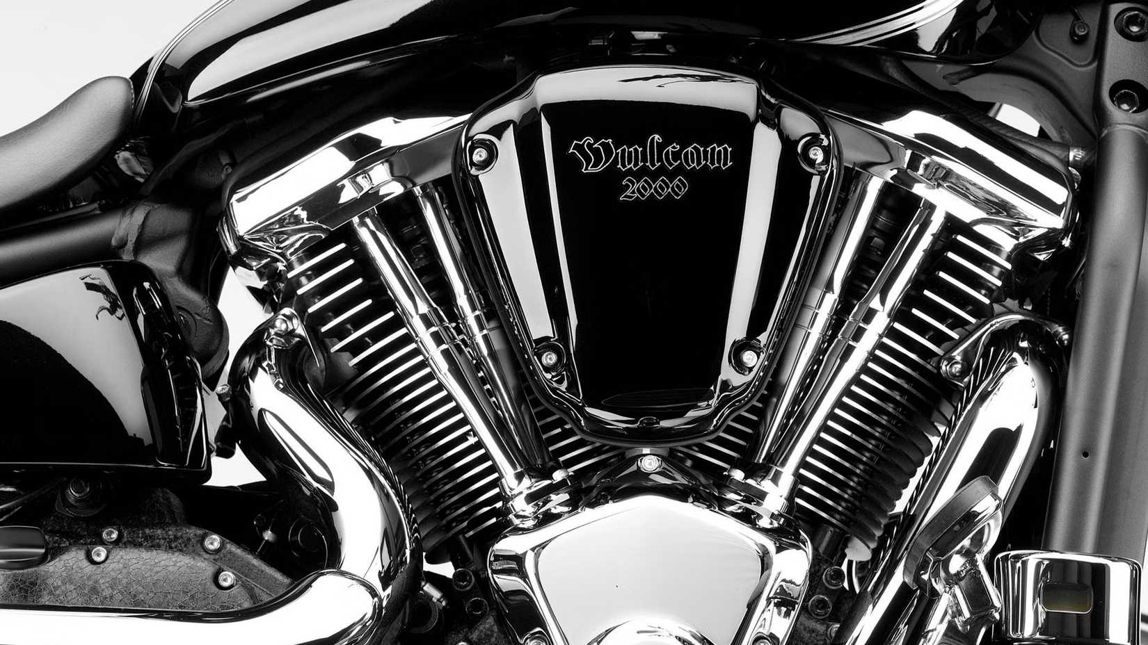 2008 Kawasaki Vulcan 2000 V-twin Engine 
