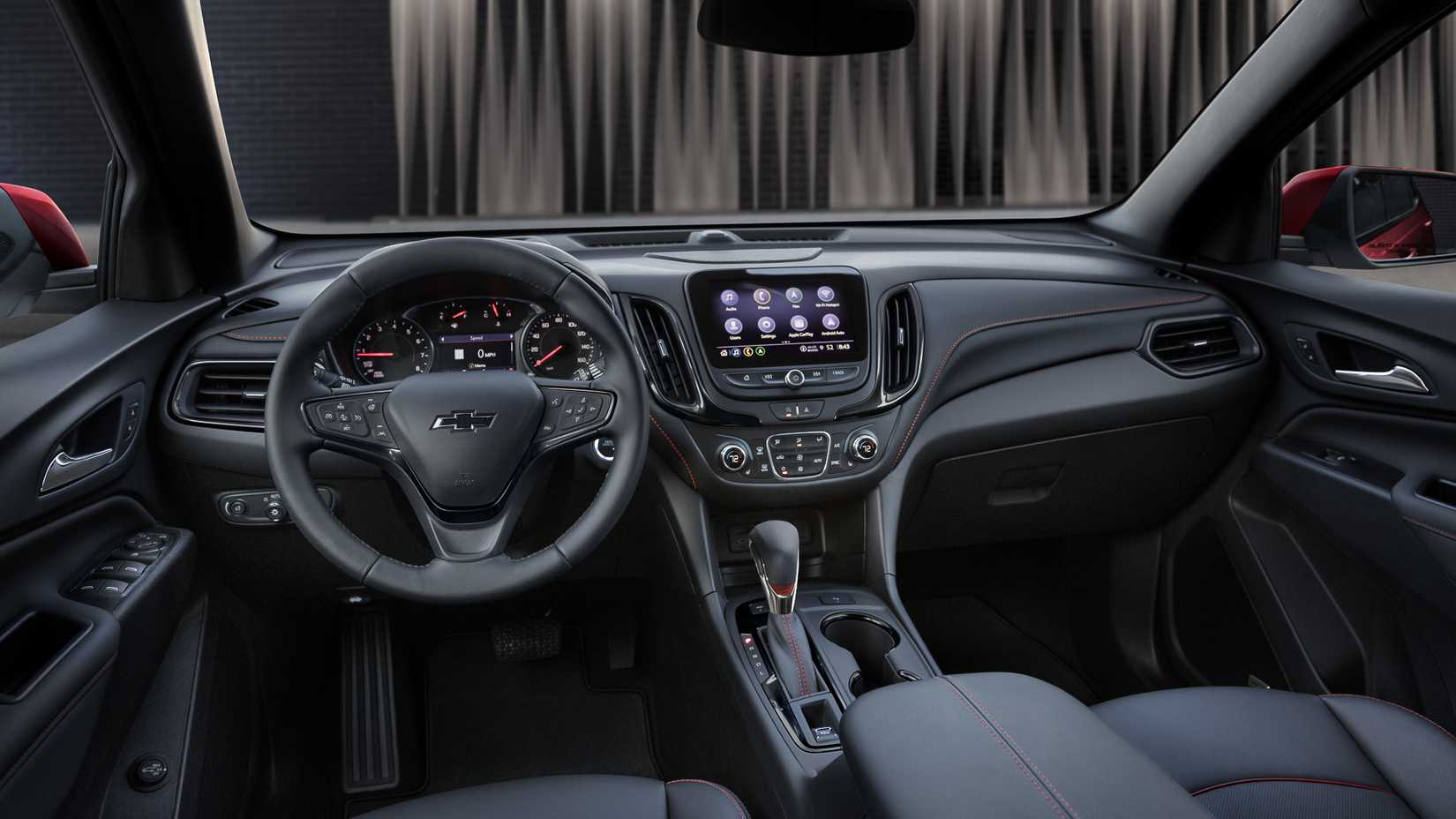 Shot of the dashboard in the 2024 Chevrolet Equinox