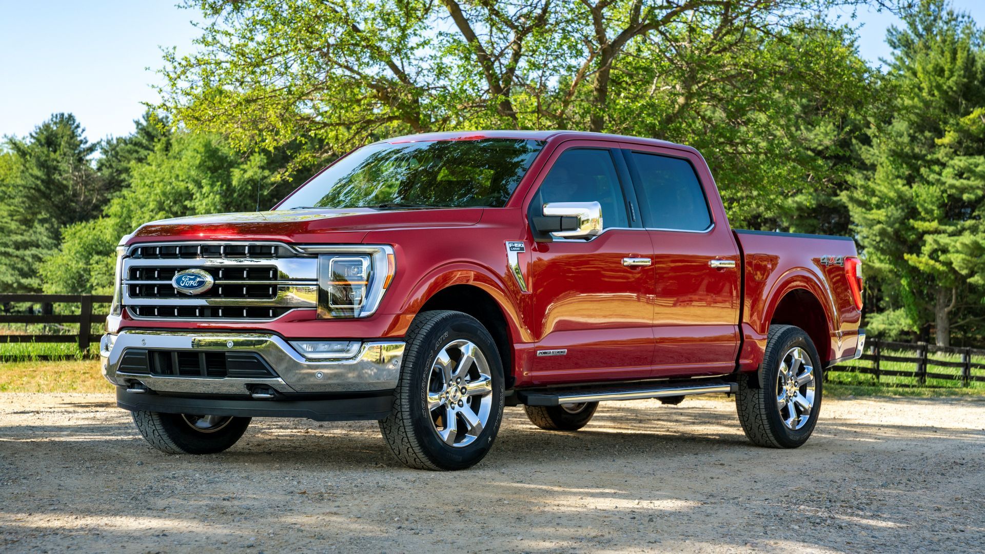 Red 2024 Ford F 150 