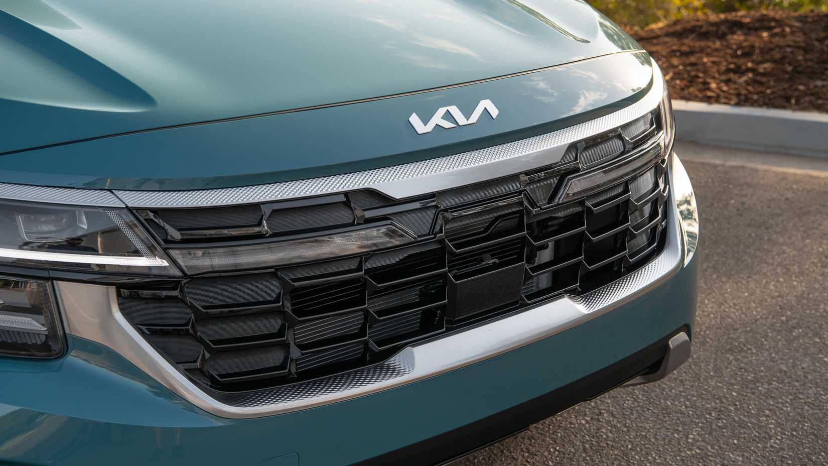 Front fascia of the 2024 Kia Seltos