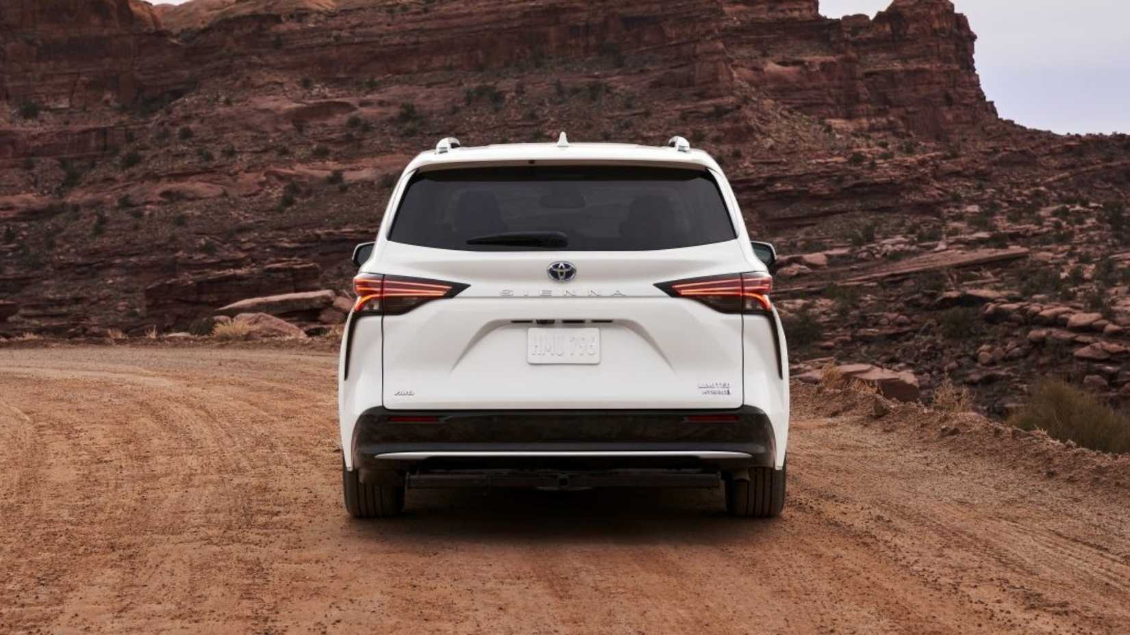 2024 Toyota Sienna rear shot