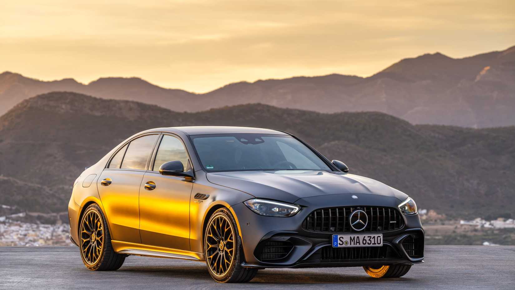 2024 Mercedes-AMG C 63 S E Performance parked