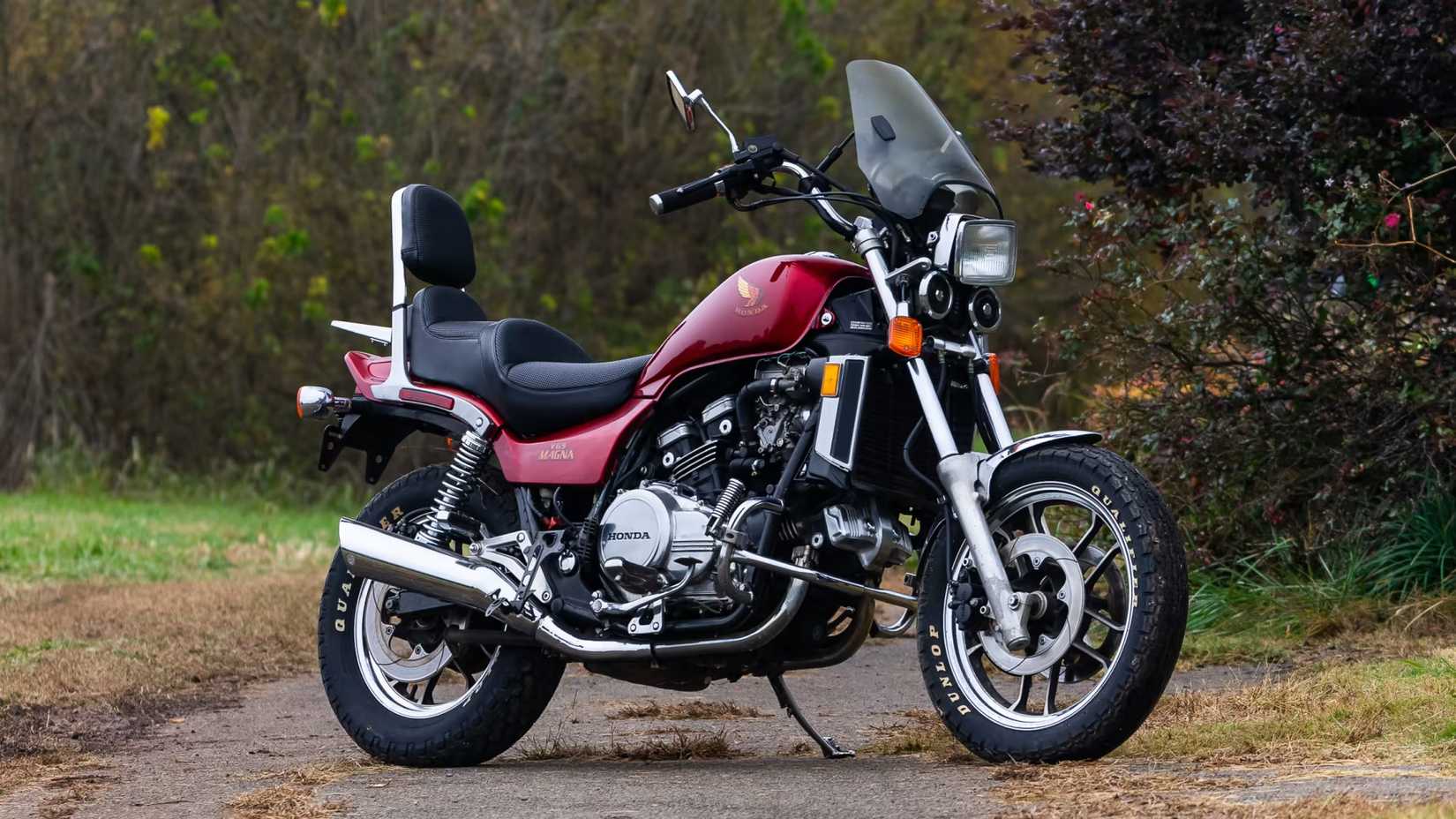 Honda V65 Magna front three quarter static shot