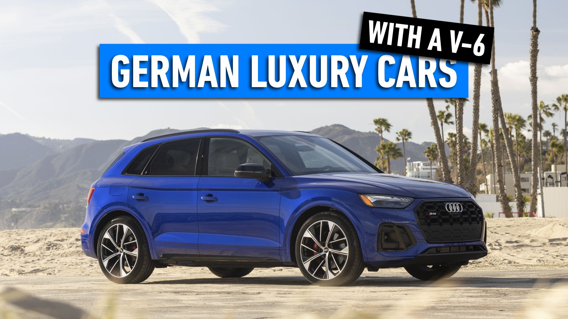 Carros de luxo alemães que ainda vêm com um V-6