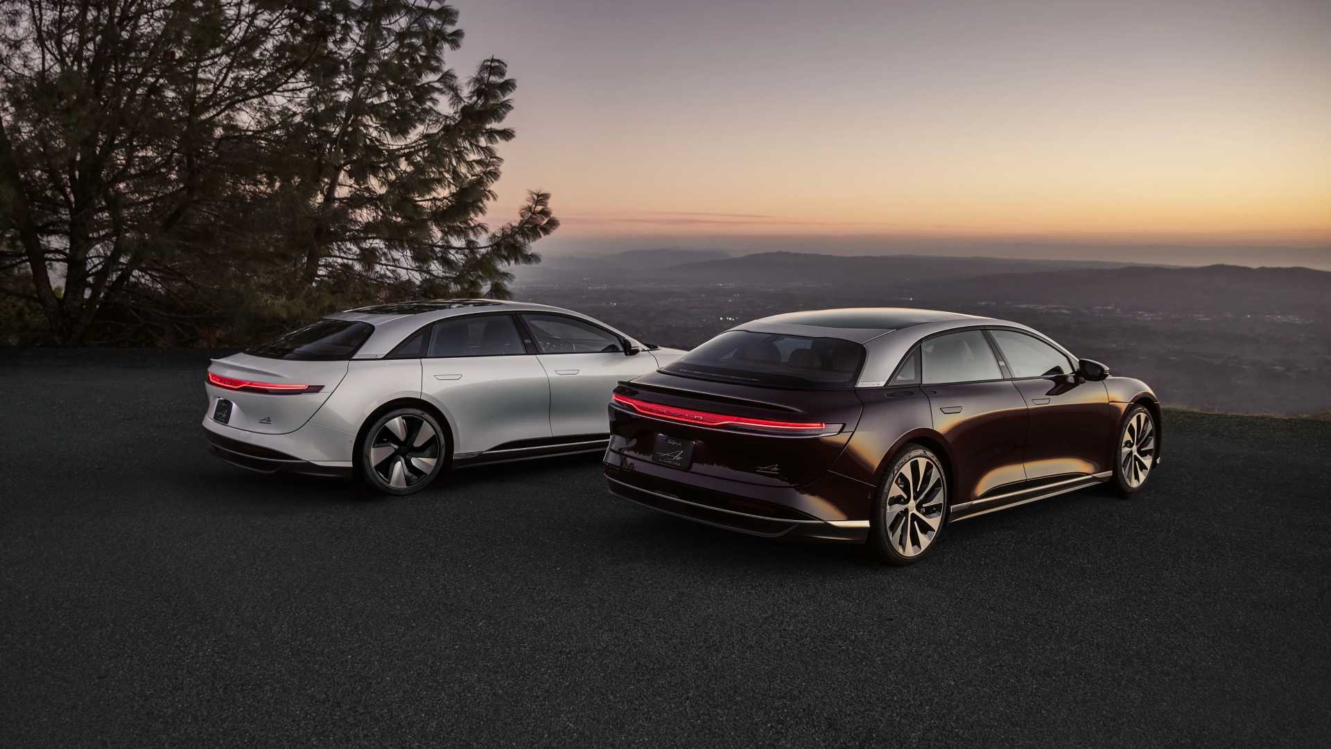 Lucid Air Rear Here's How Much A Fully Loaded Lucid Air Costs