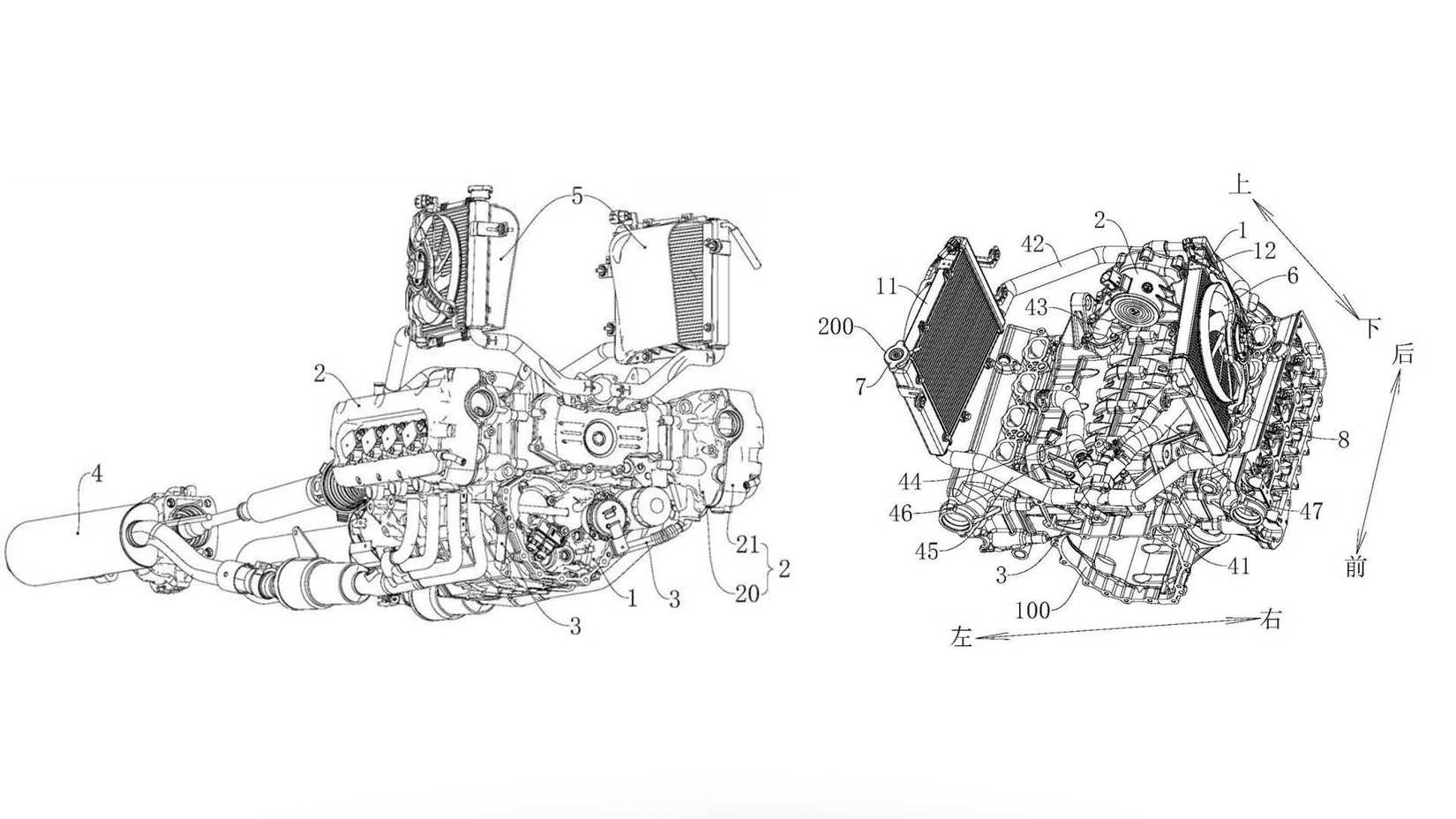 China Readying New 8-Cylinder Tourer To Beat The Honda Gold Wing