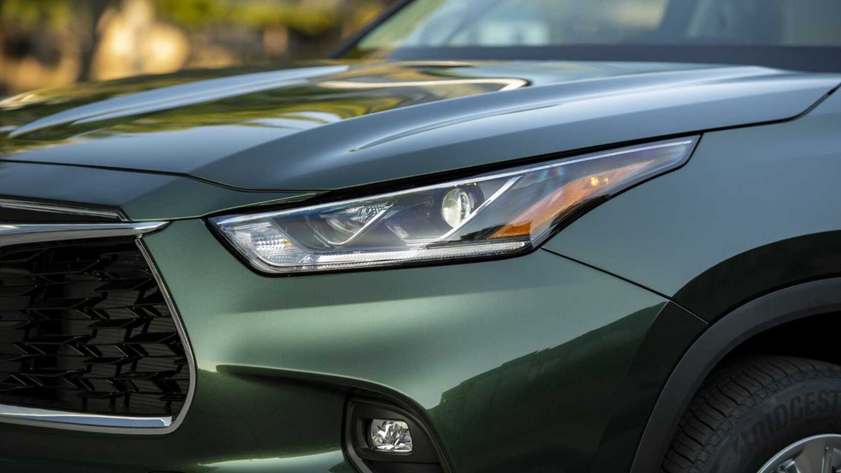 Close de um Toyota Highlander 2024