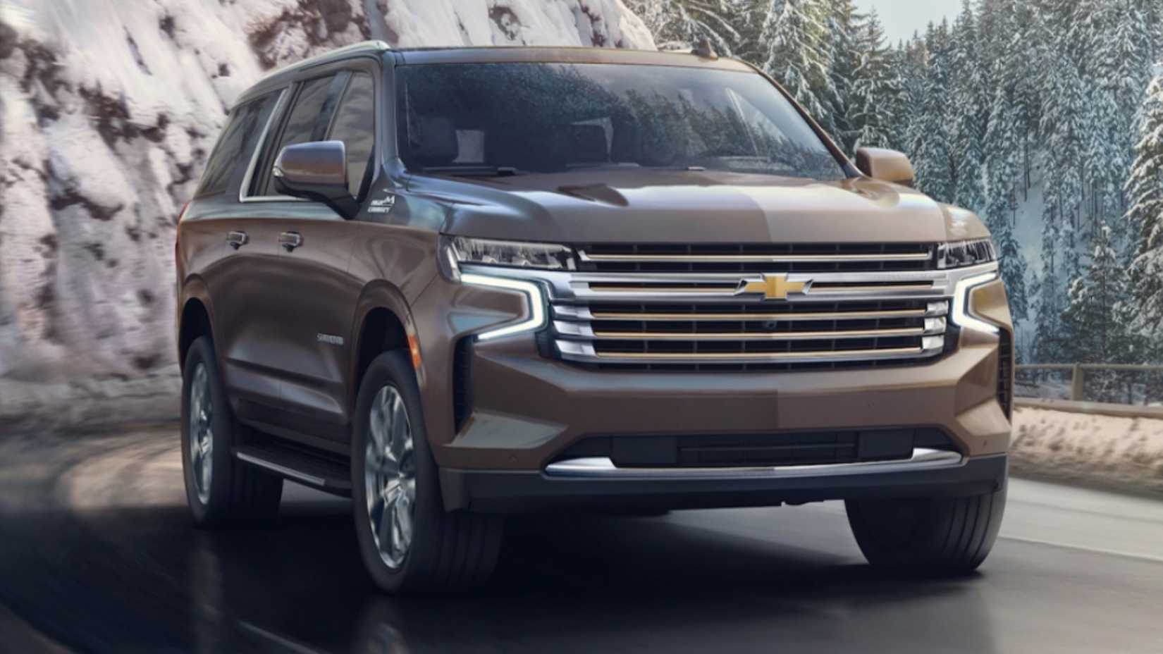 2024 Chevrolet Suburban Frente 3/4 Rastreamento