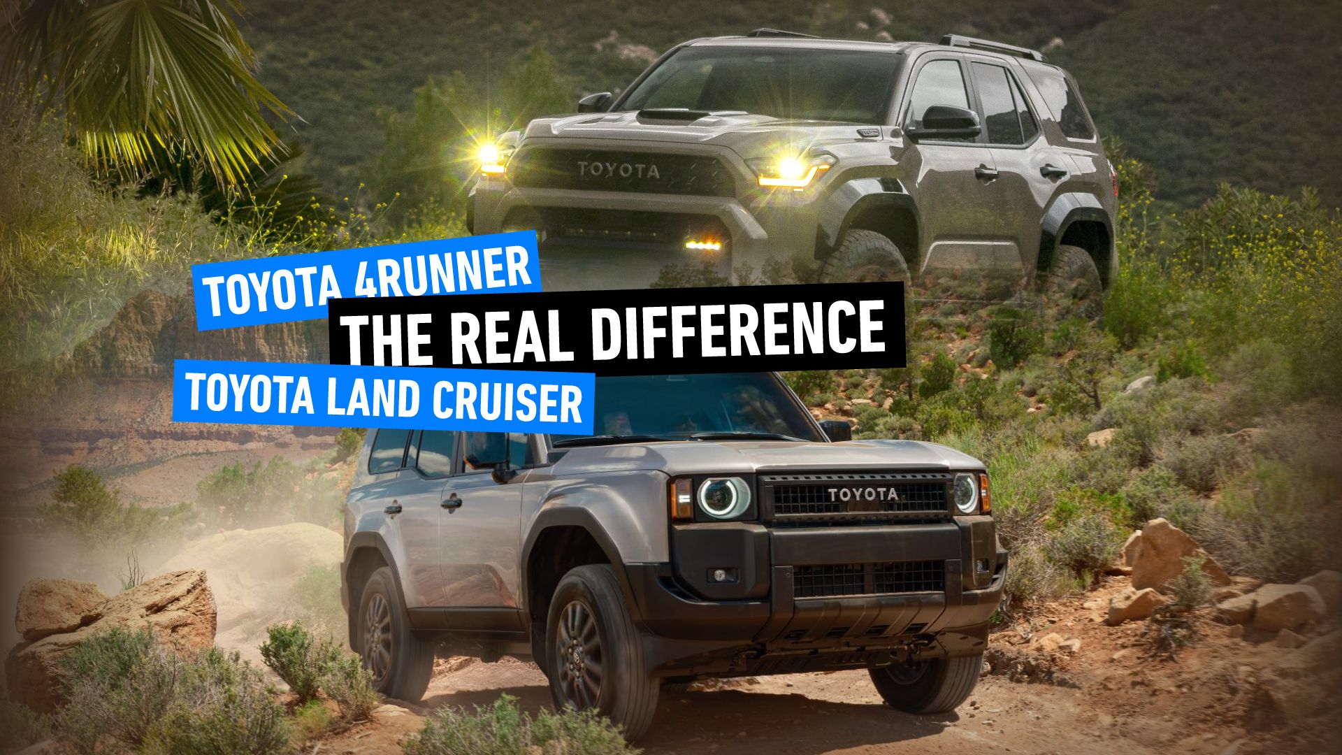 The Real Differences Between The Toyota 4Runner And Land Cruiser 車輪モニタリング Compatible With For Fj For Cruiser For 4runner For Land F