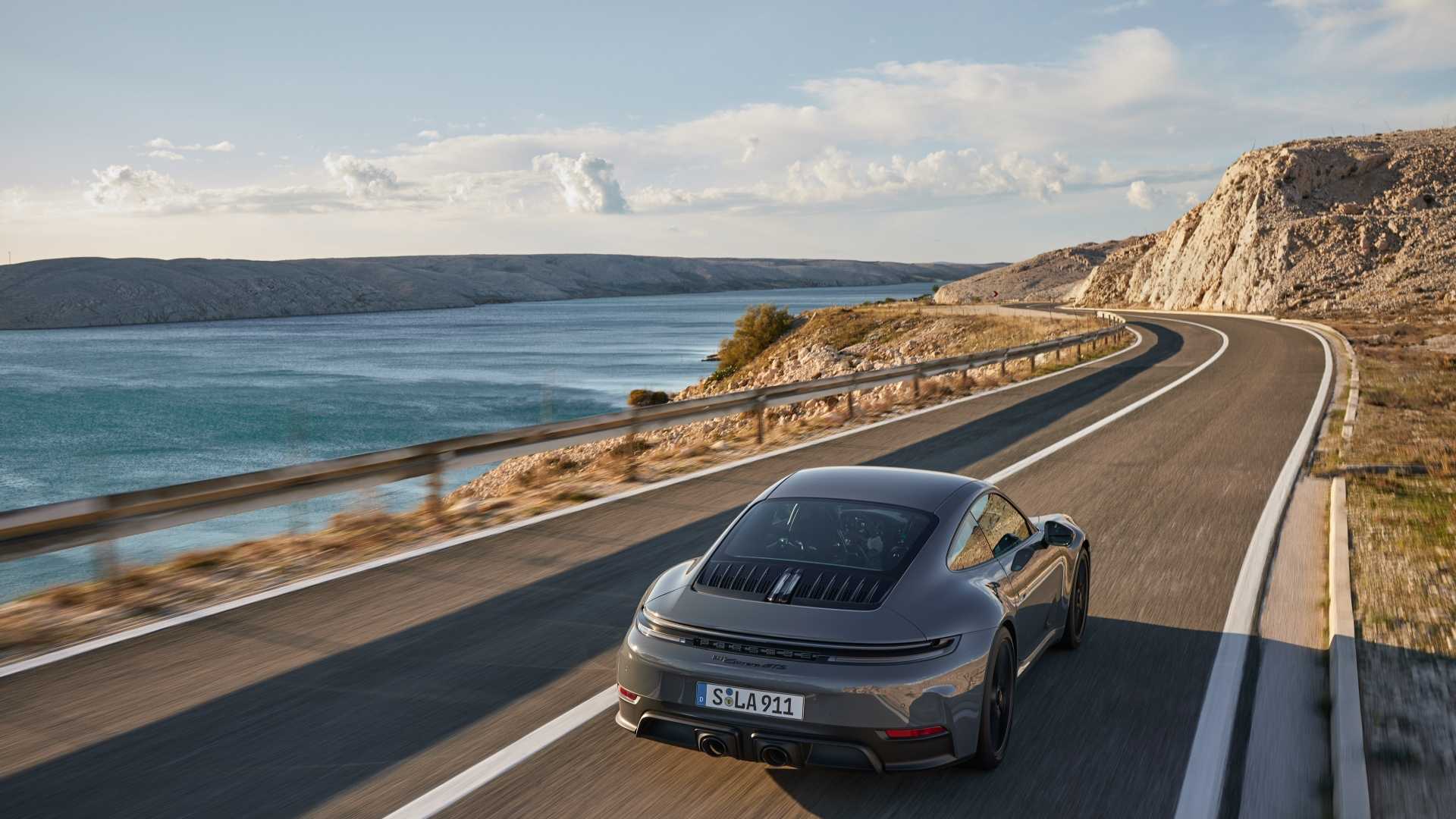 Porsche Rear Shot This Is IT: The New Porsche 911 GTS Hybrid!
