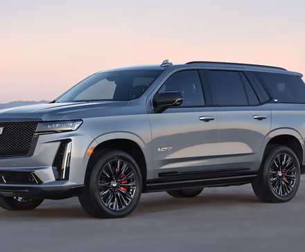 2024 Cadillac Escalade-V Front 3/4 Parked