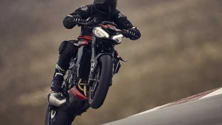 2024 Triumph Street Triple RS Wheelie
