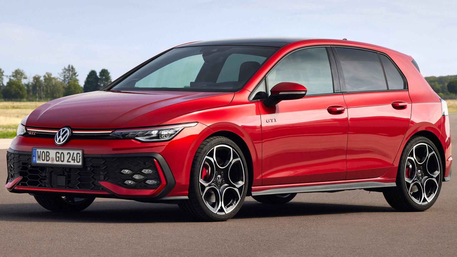 Volkswagen GTI 380 vermelho 2024