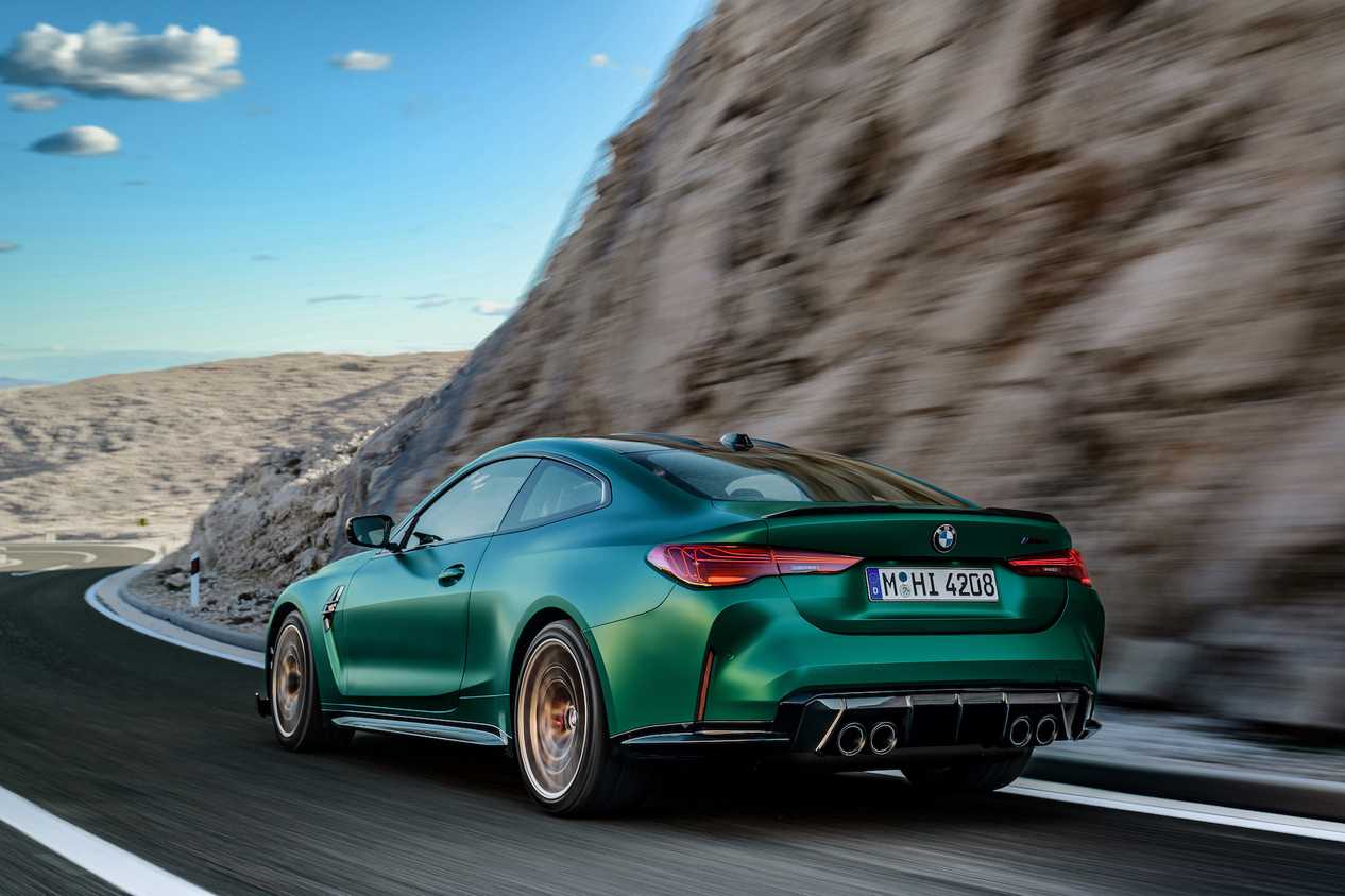M4 Comp Cs Rear White Lies: It Turns Out The New BMW M4 CS Is Even Faster Than Advertised
