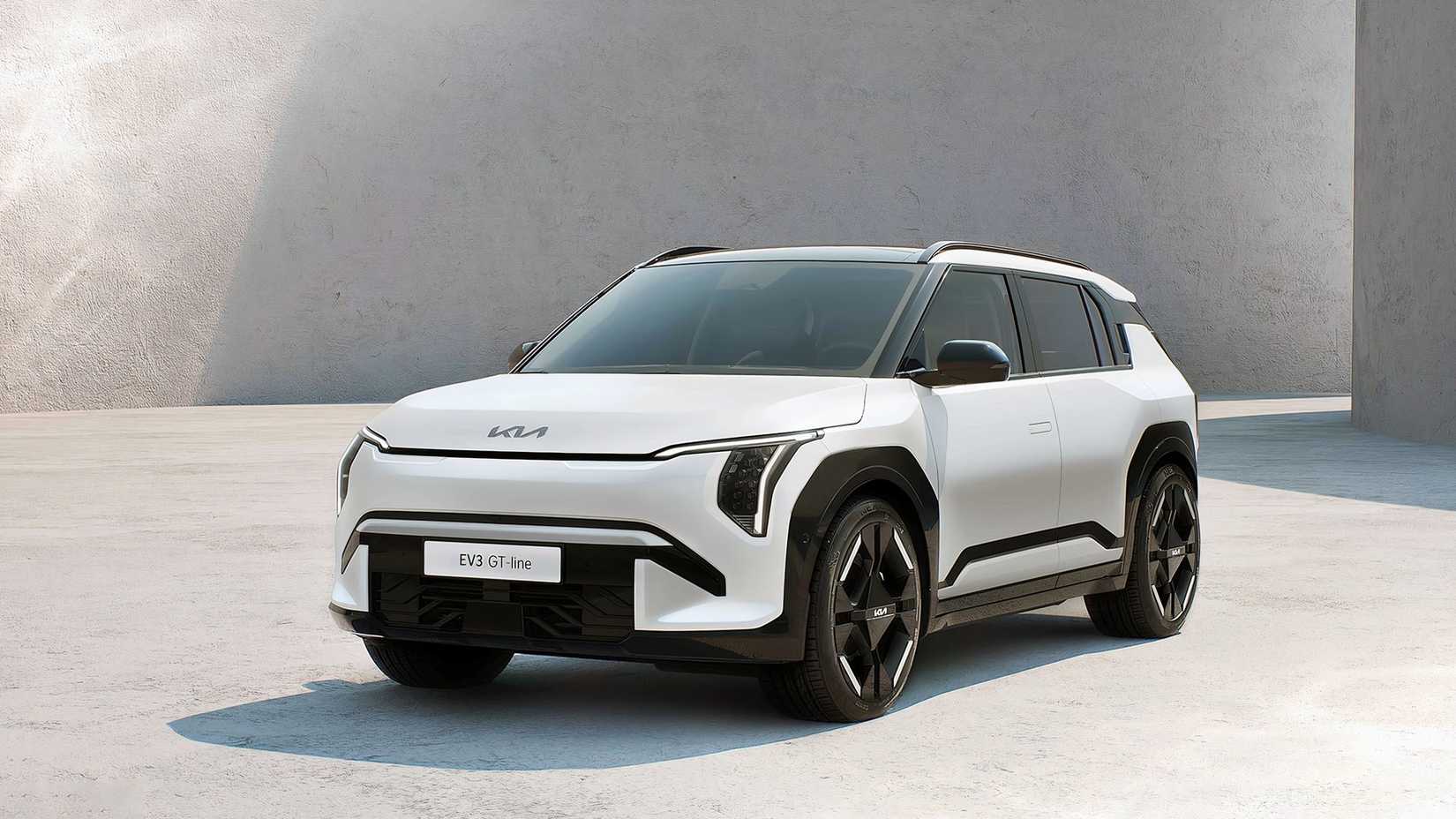 2025 Kia EV3 Front Three Quarter