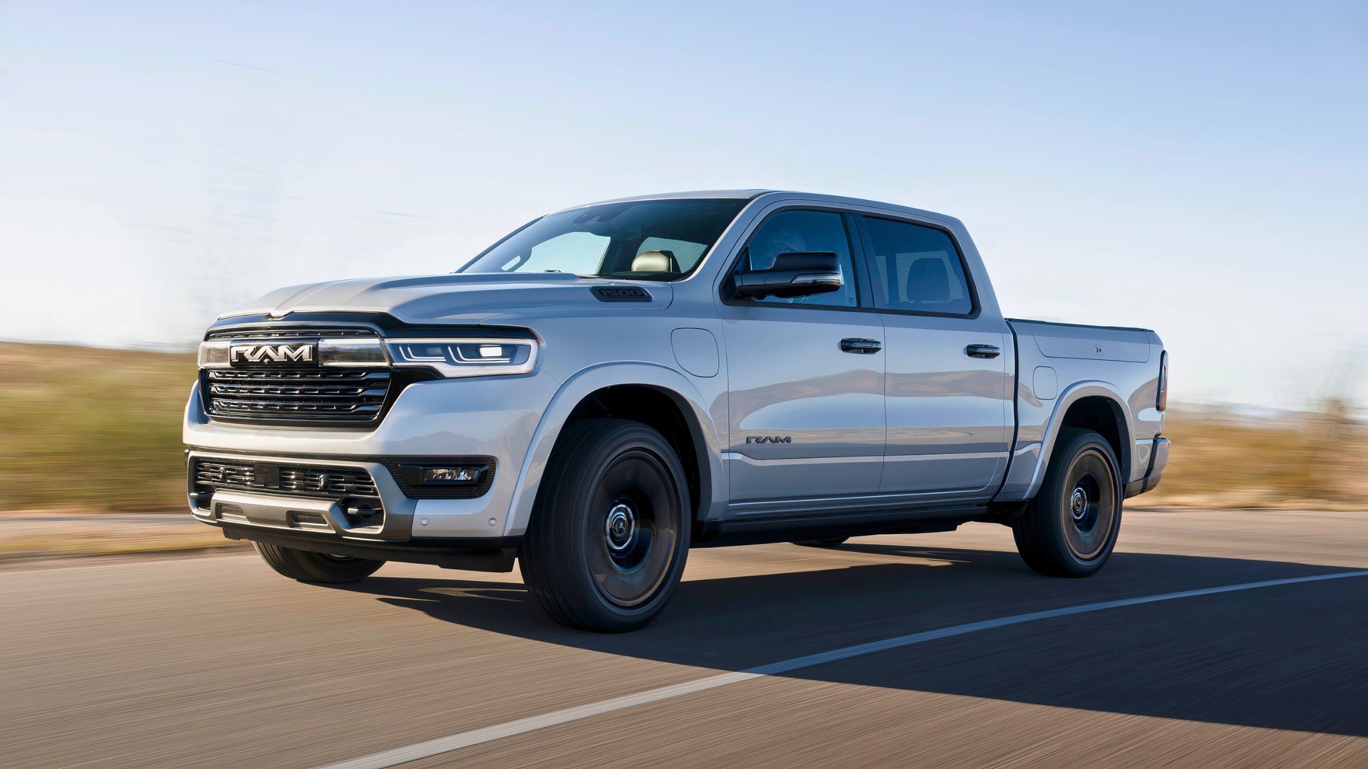 2025 RAM Ramcharger three quarters