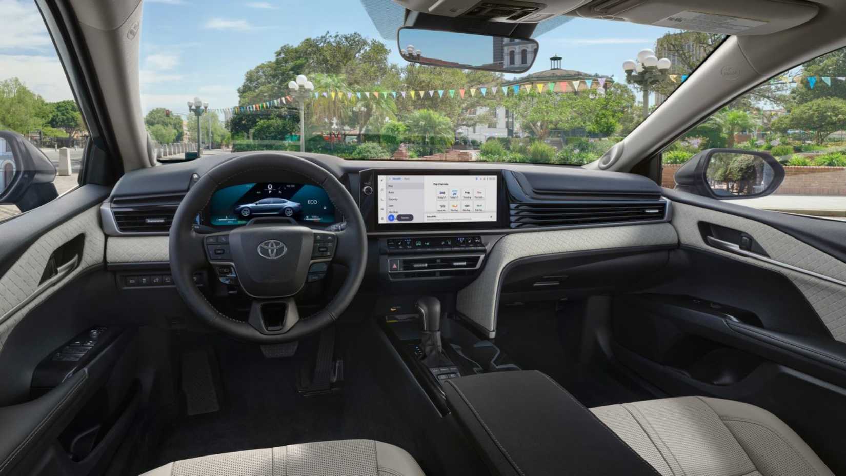 Interior do Toyota Camry