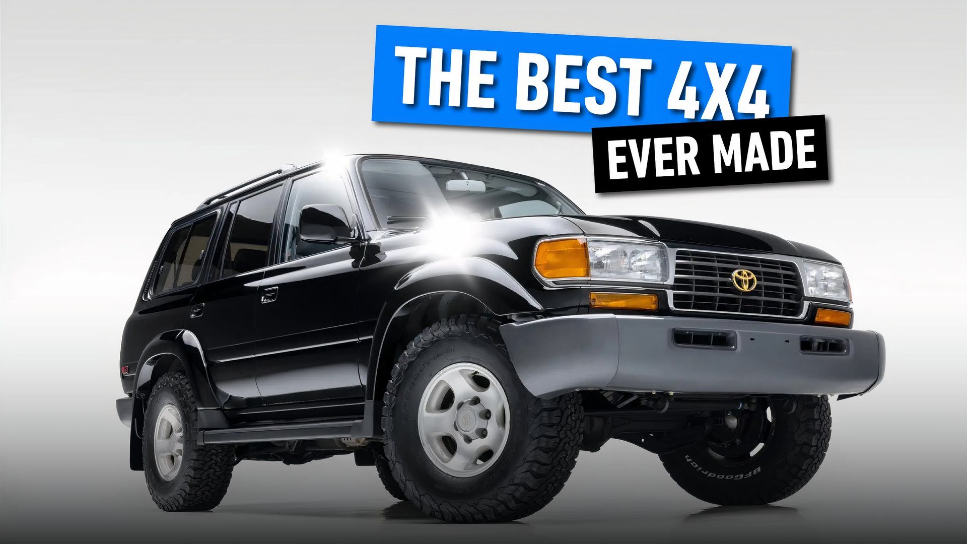 Why The 80 Series Land Cruiser Is One Of The Best 4x4s Ever Made