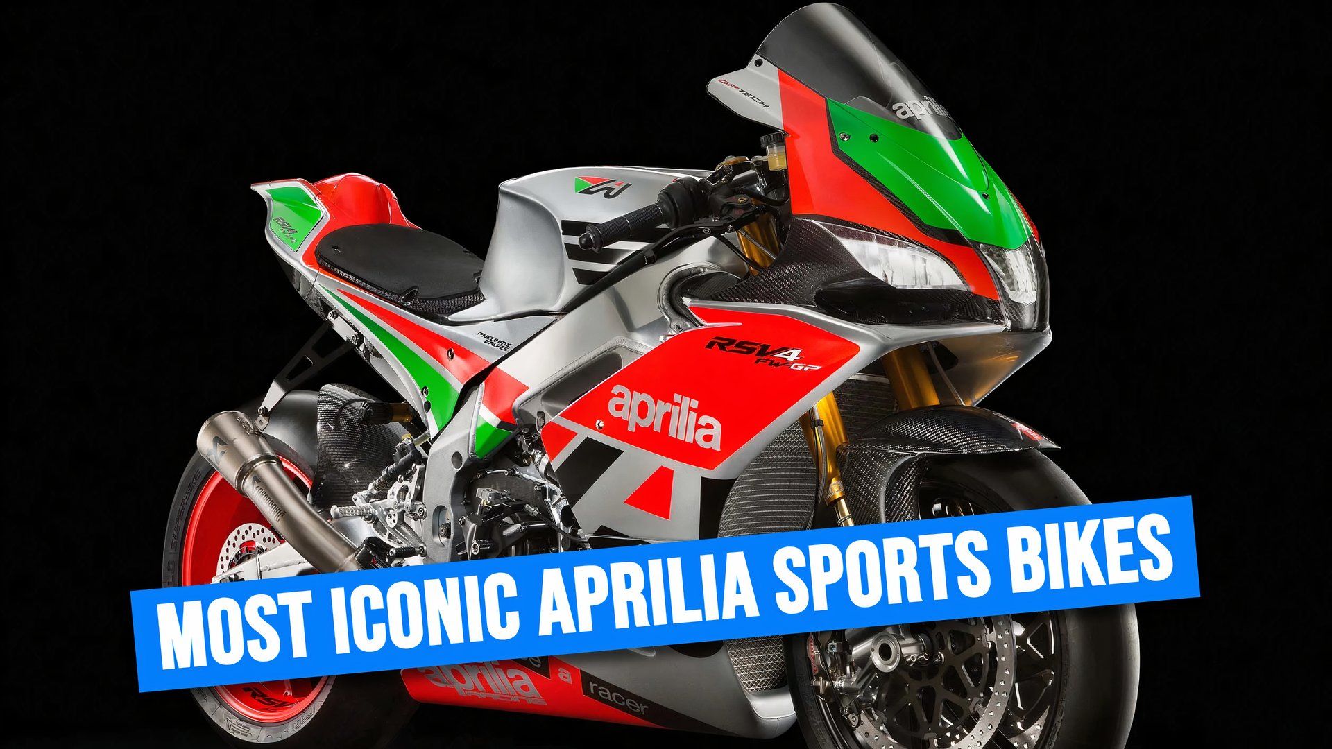 Herói da bicicleta esportiva Aprilia