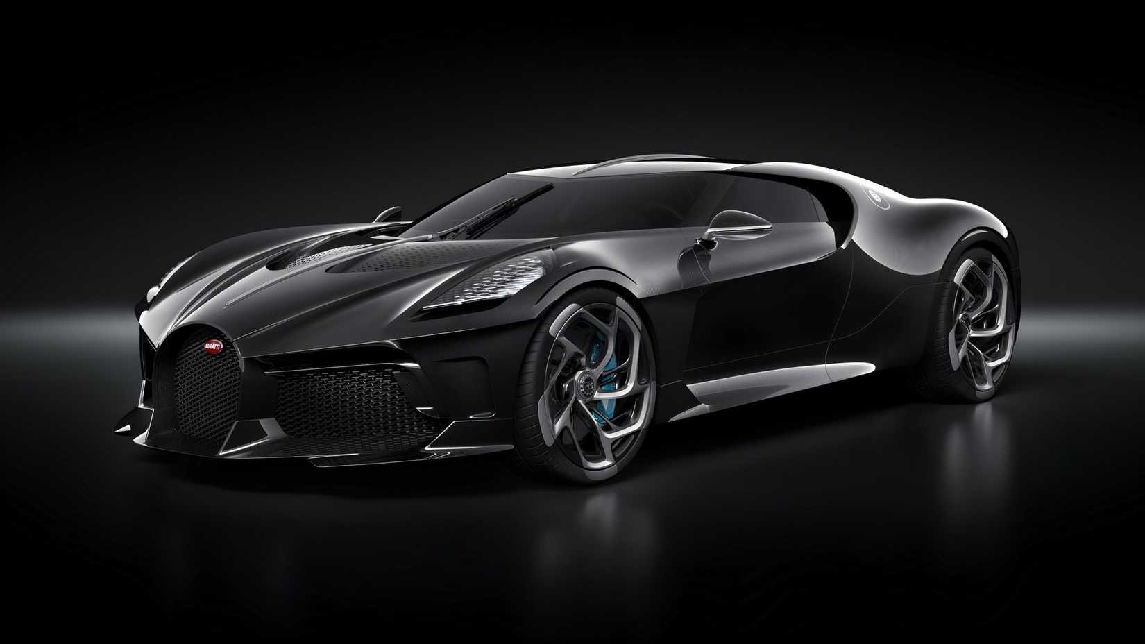 Bugatti Chiron La Voiture Noire in a studio