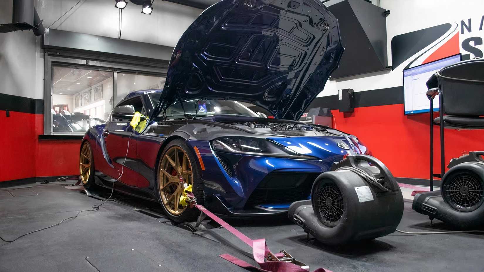 Here's How Much Faster A Toyota GR Supra Is With Just an ECU Tune And ...