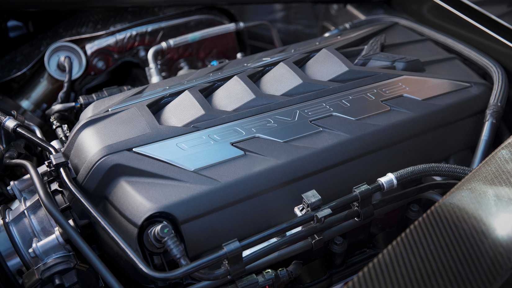2020 Chevrolet Corvette Stingray Engine Bay Shot