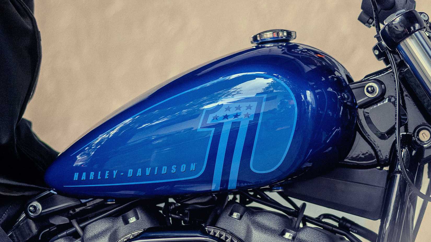 2024 Harley-Davidson Street Bob tank close-up detail