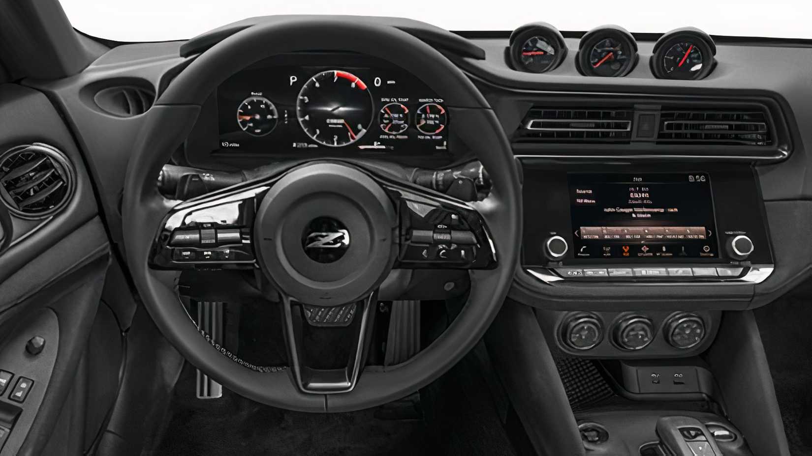 Interior of the 2024 Nissan Z Sport