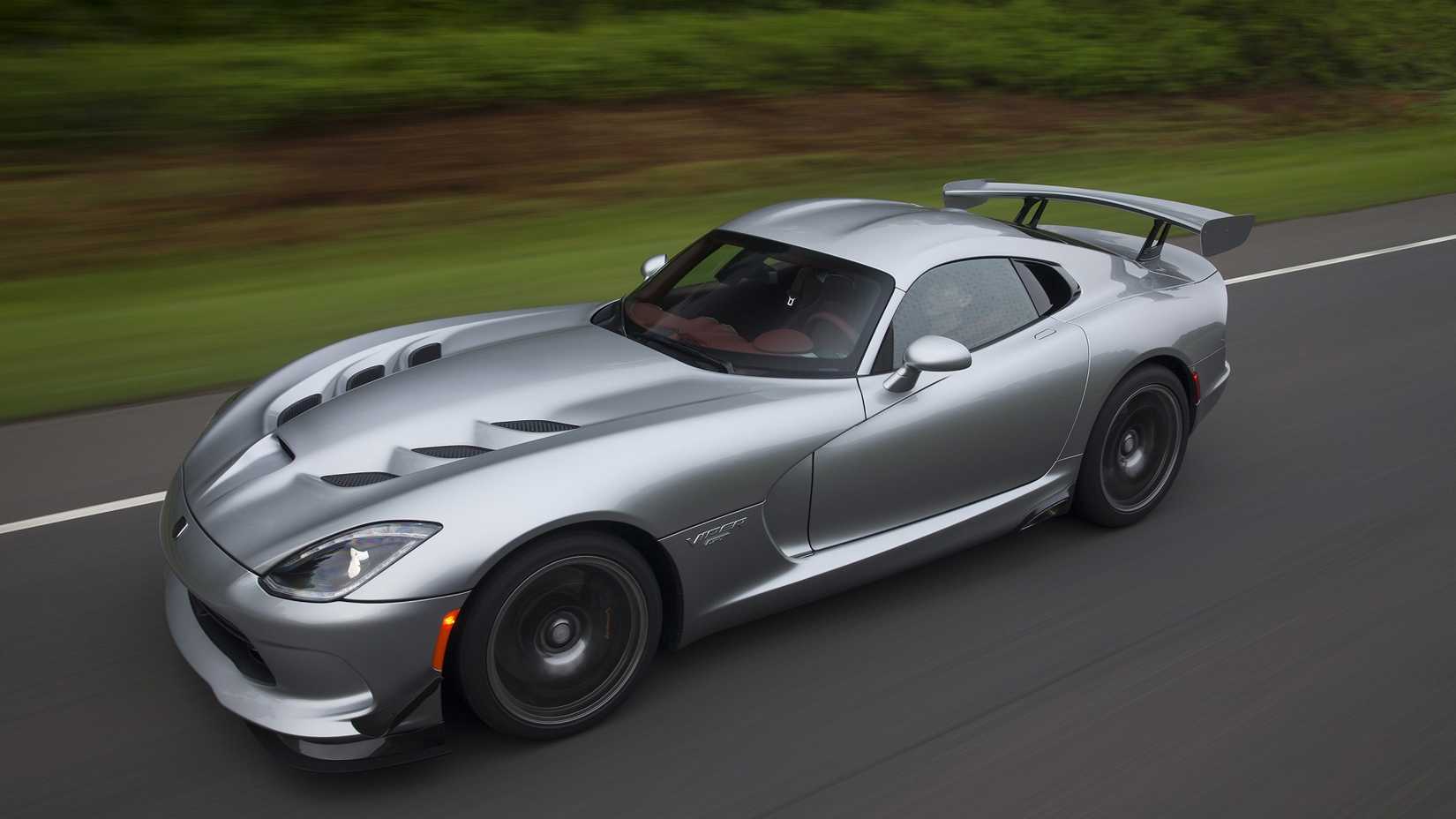 Side action shot of a 2017 Dodge Viper GTC