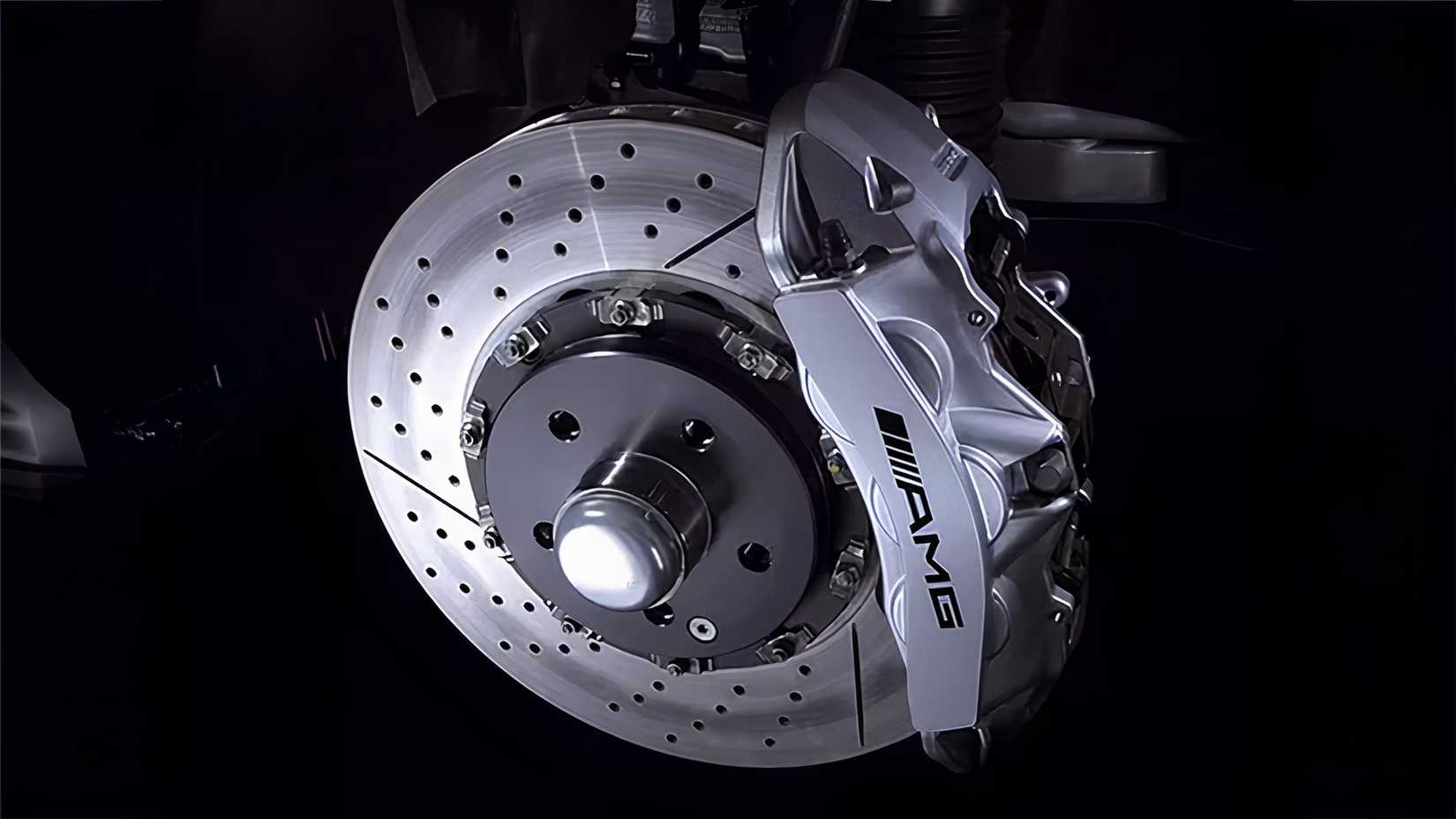 Grey 2008 Mercedes SL55 AMG break copy