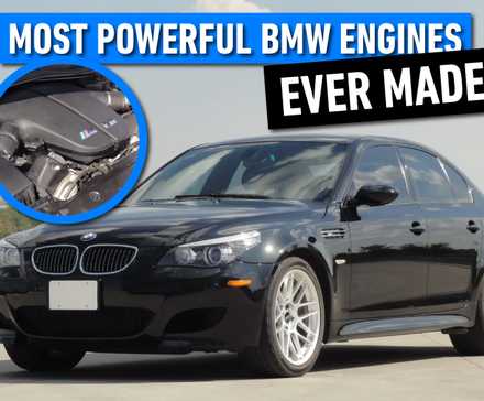 Motores BMW mais potentes de todos os tempos