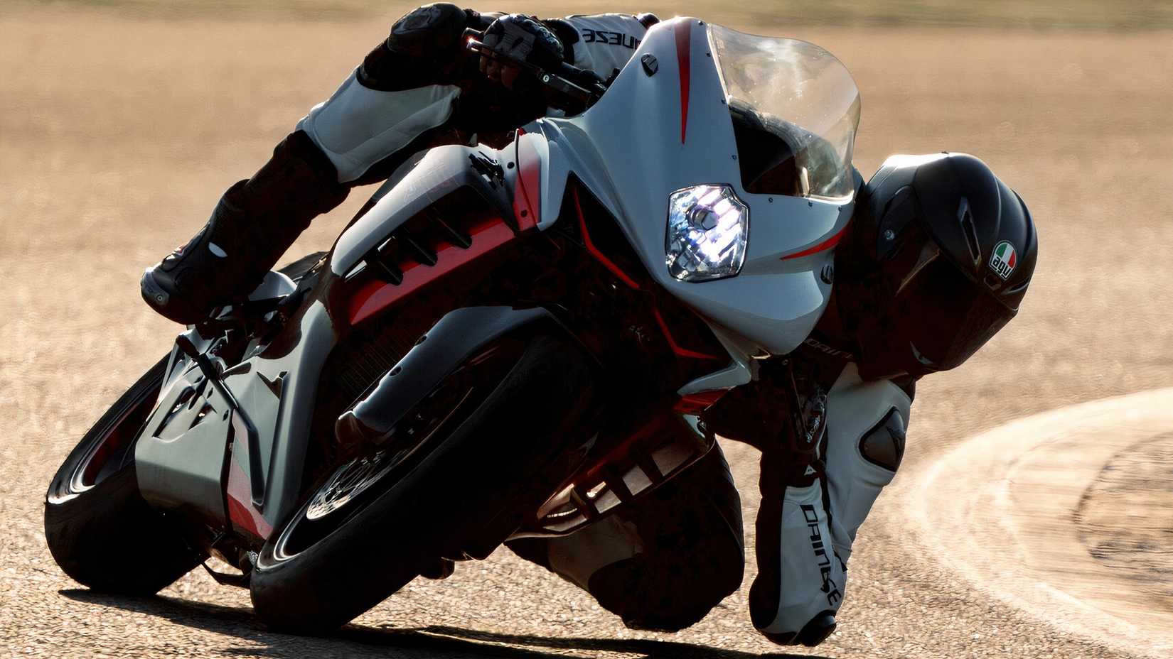 MV Agusta F3 RR Elbow Down