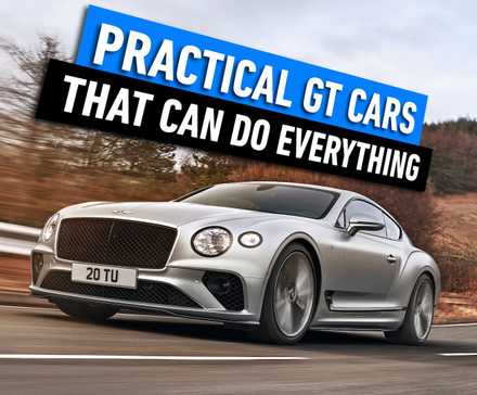 Carros GT práticos que podem fazer tudo