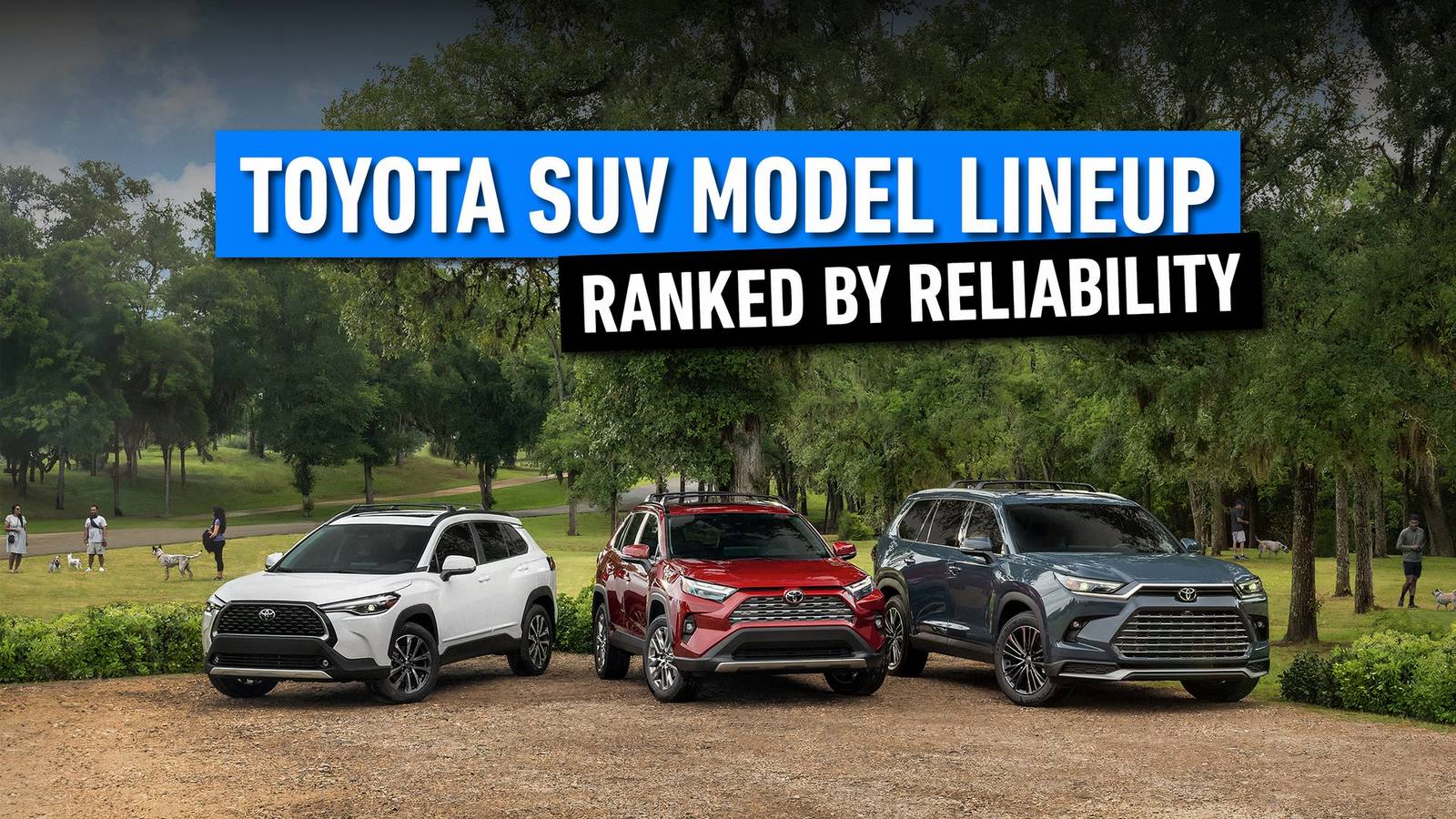 Model Lineup Toyota SUV Model Lineup Ranked By Reliability