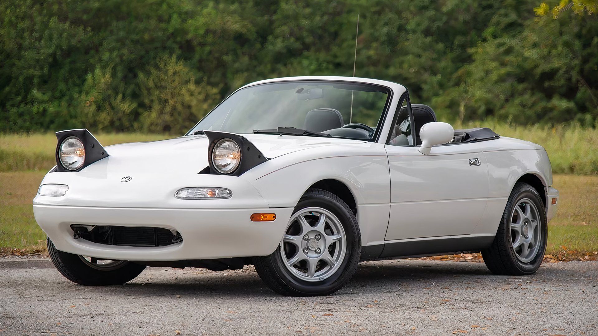 Top off branco 1990-1997 Mazda Miata