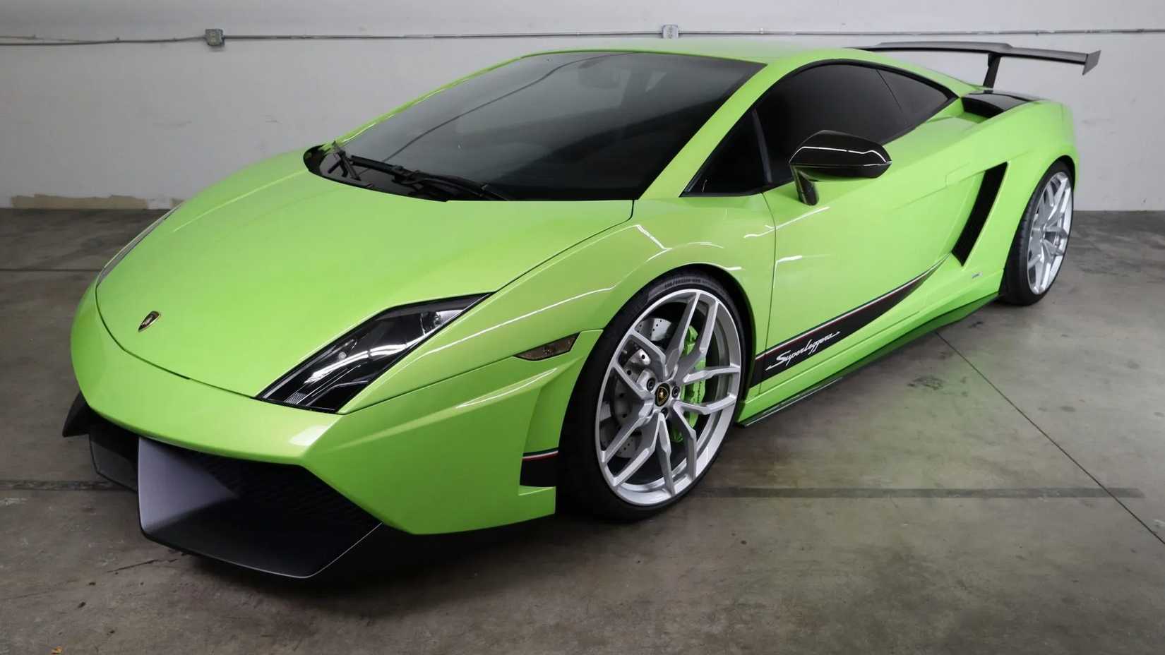 Green 2012 Lamborghini Gallardo LP570-4 Superleggera