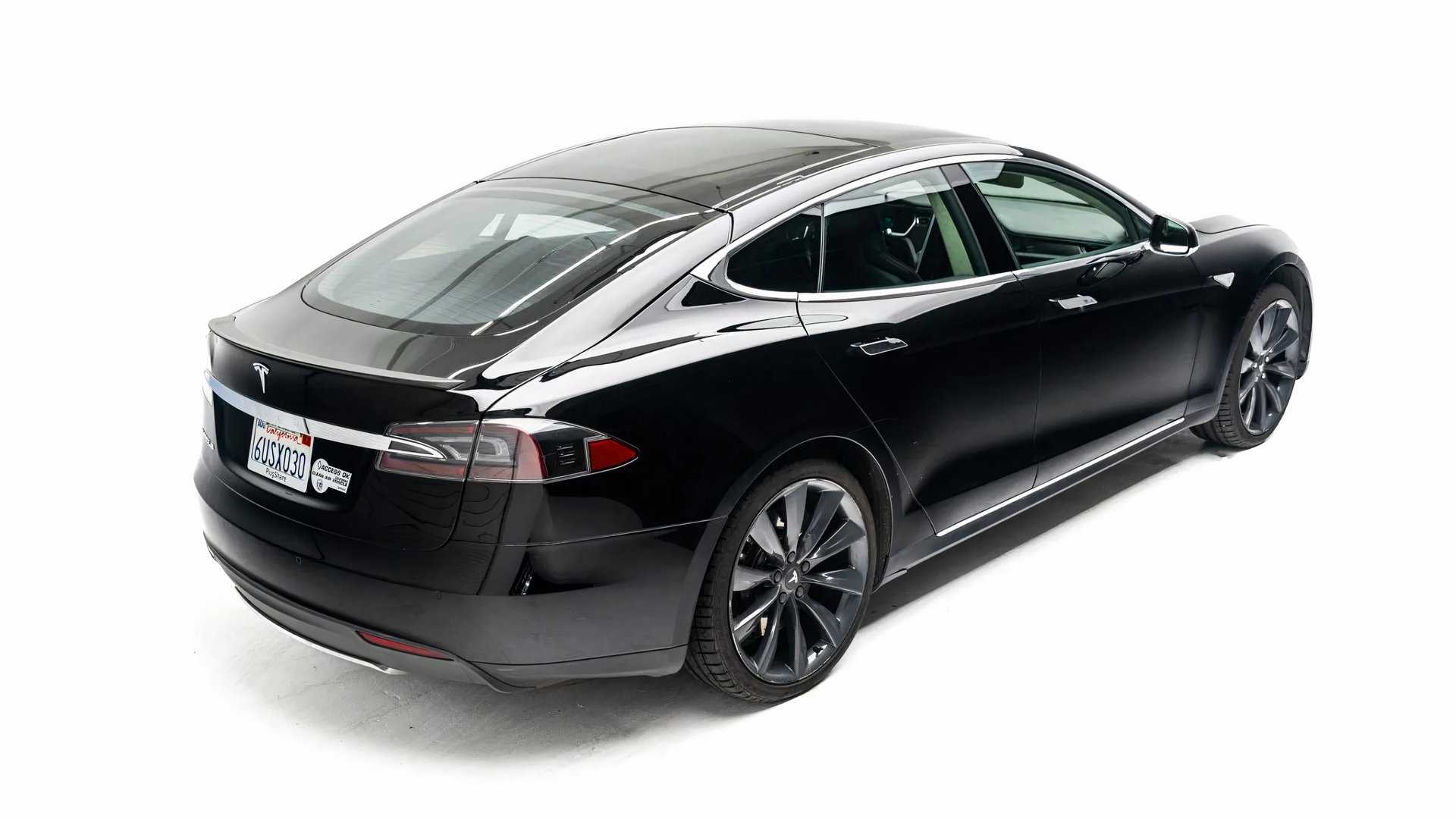 Model S Performance Rear Tesla Model S Top Speed And Acceleration By Configuration