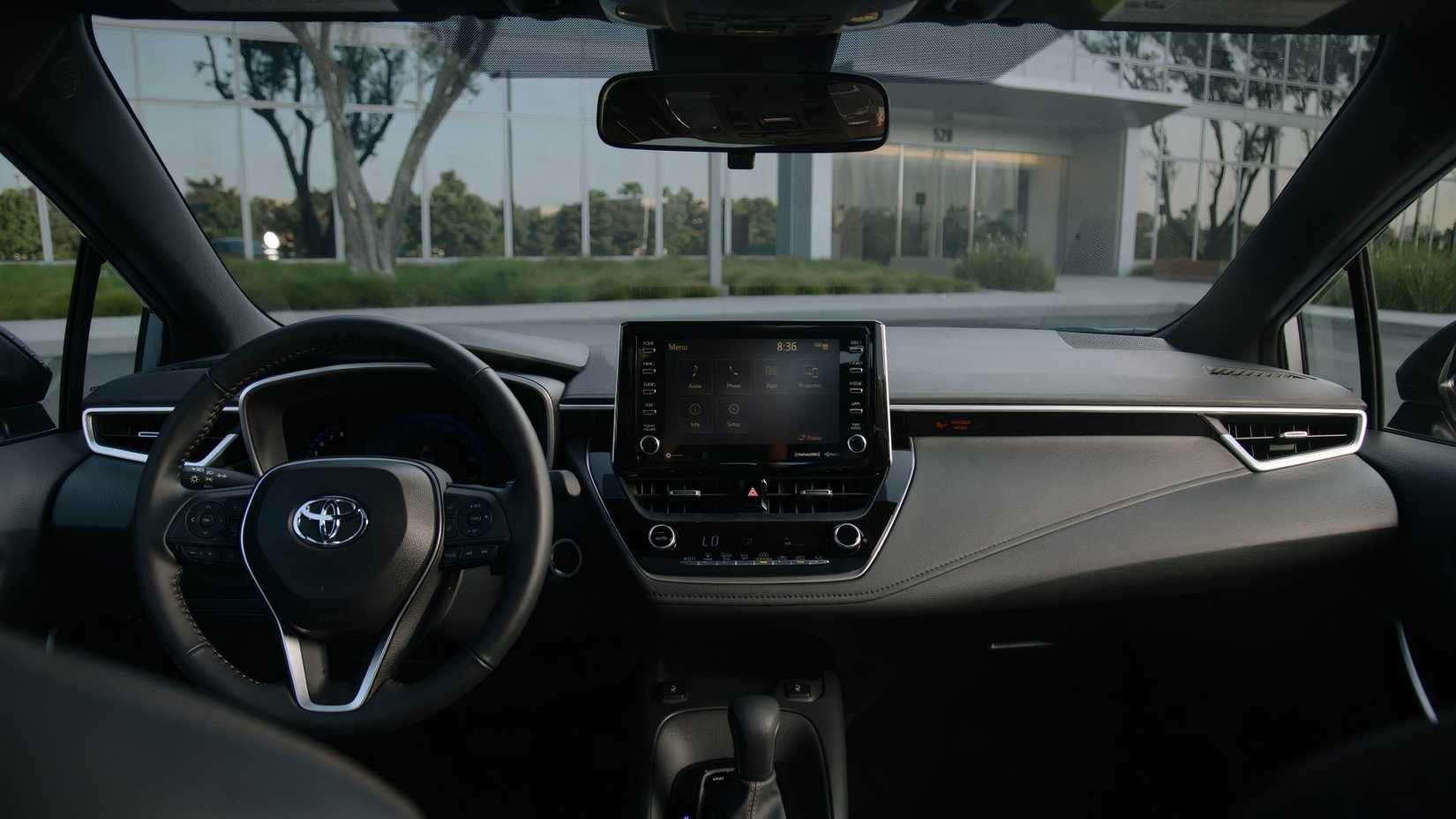 2021 Toyota Corolla Hatchback dashboard