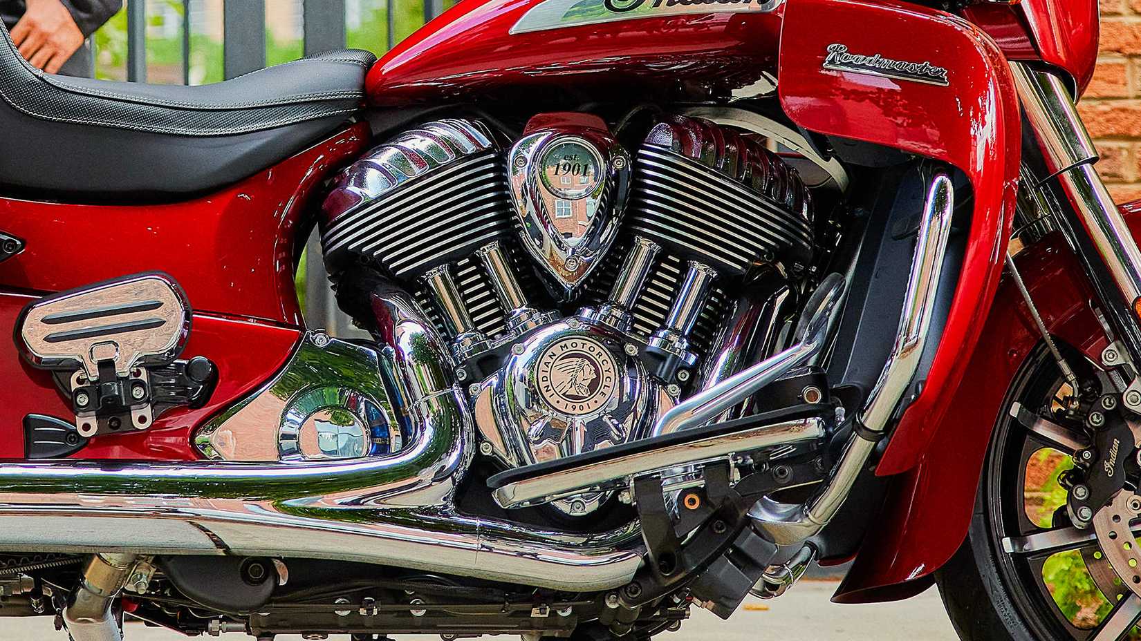 Detalhe do motor Roadmaster Limited 2023