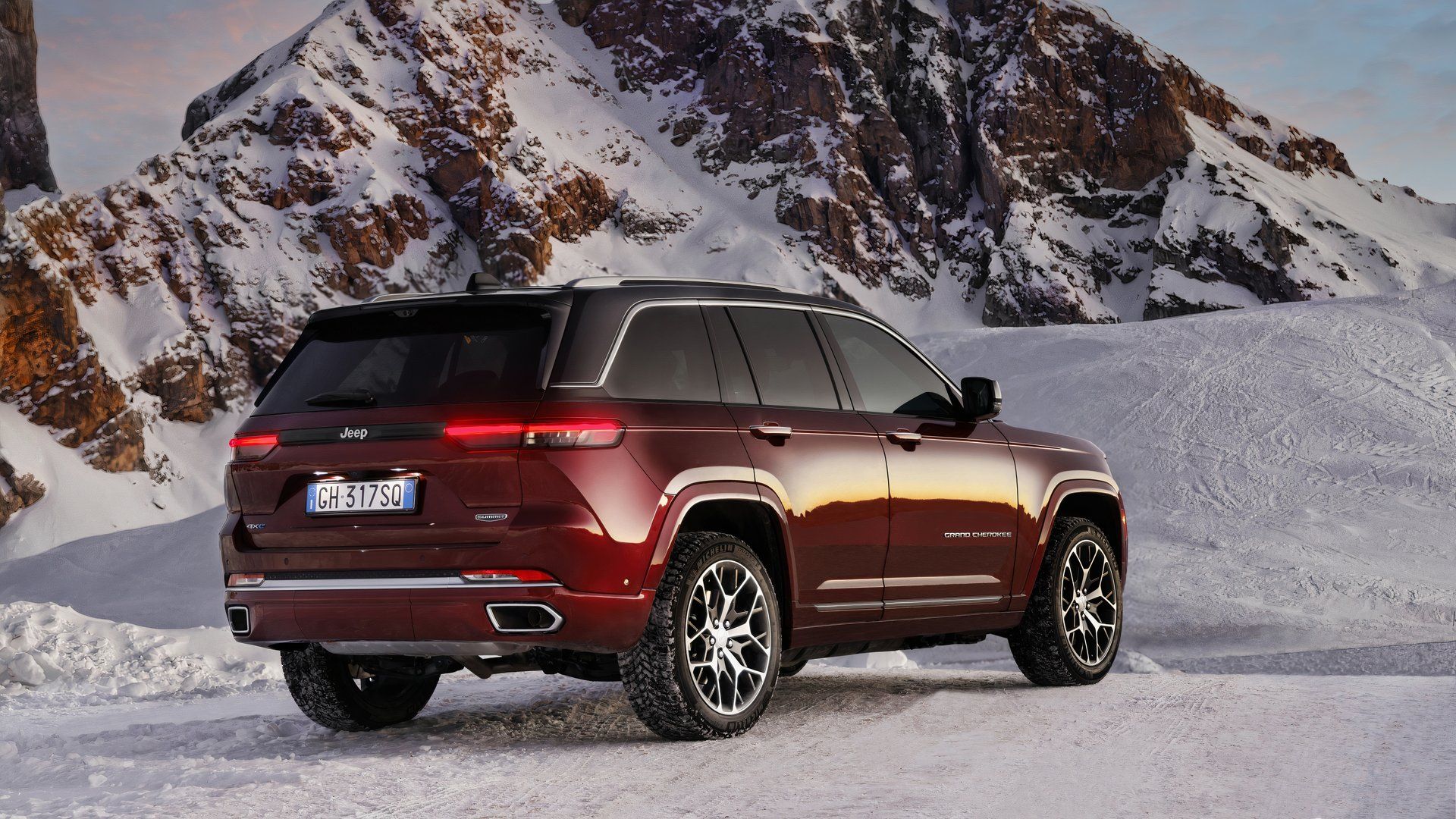 red 2024 Jeep Grand Cherokee 4xe