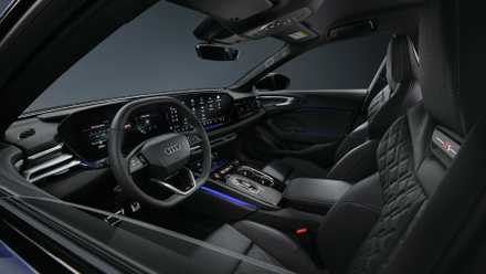 2025 Audi S5 Interior shot showing front cabin