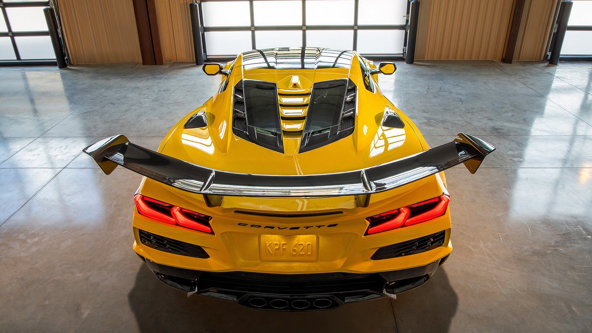 2025 Chevrolet C8 Corvette ZR1 Split Window And Rear Spoiler 