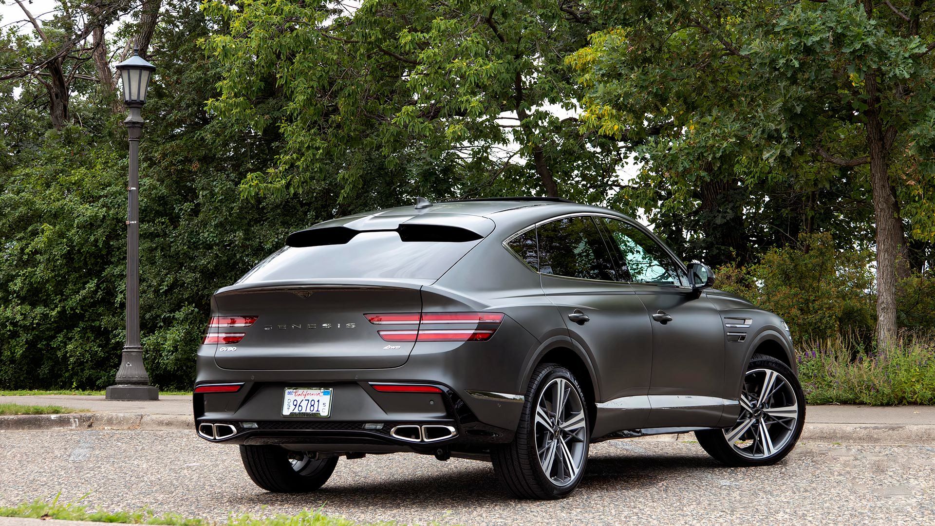 2025 Genesis GV80 Coupe Rear Three Quarter TopSpeed