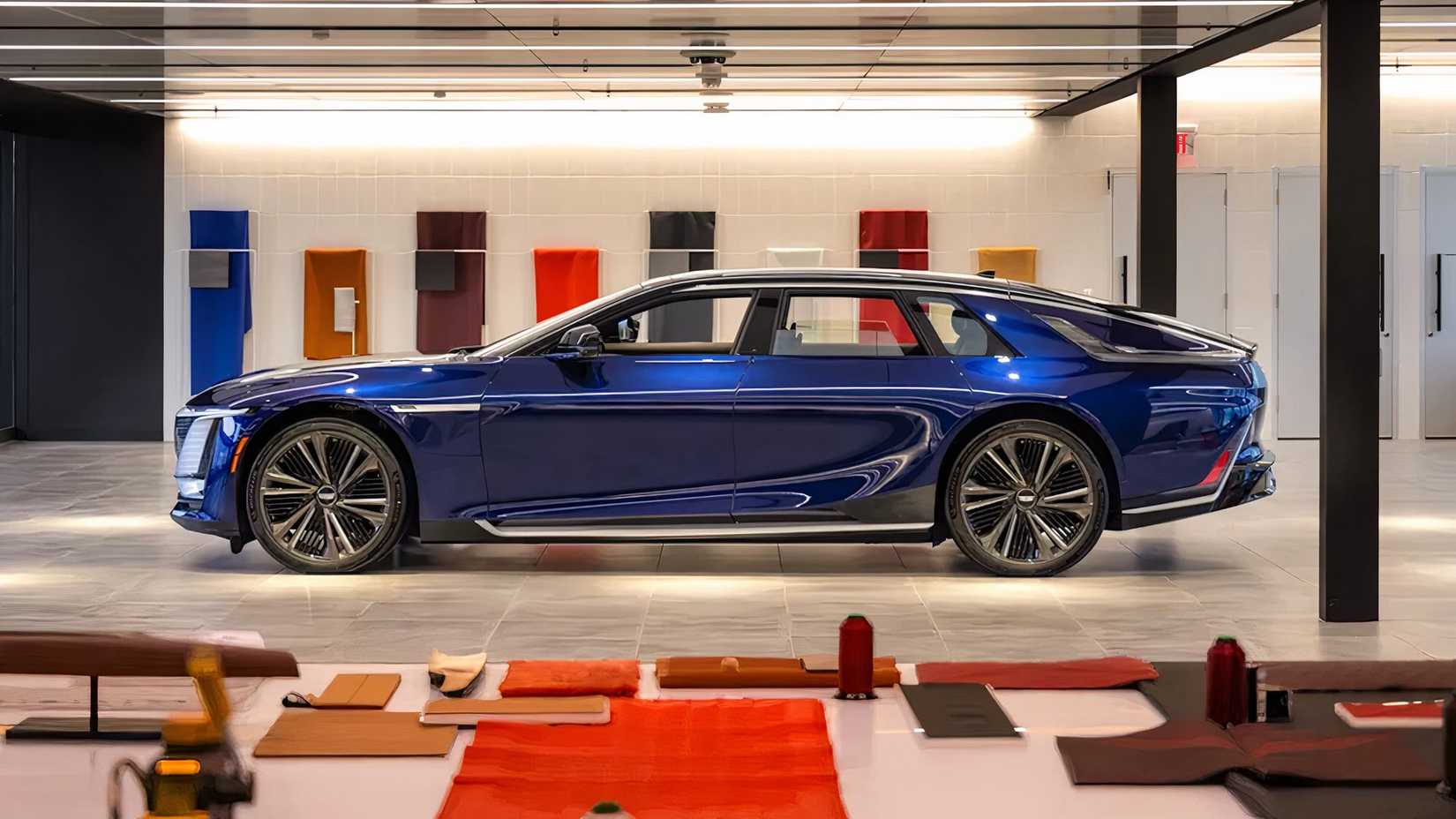 Cadillac Celestiq at Cadillac House