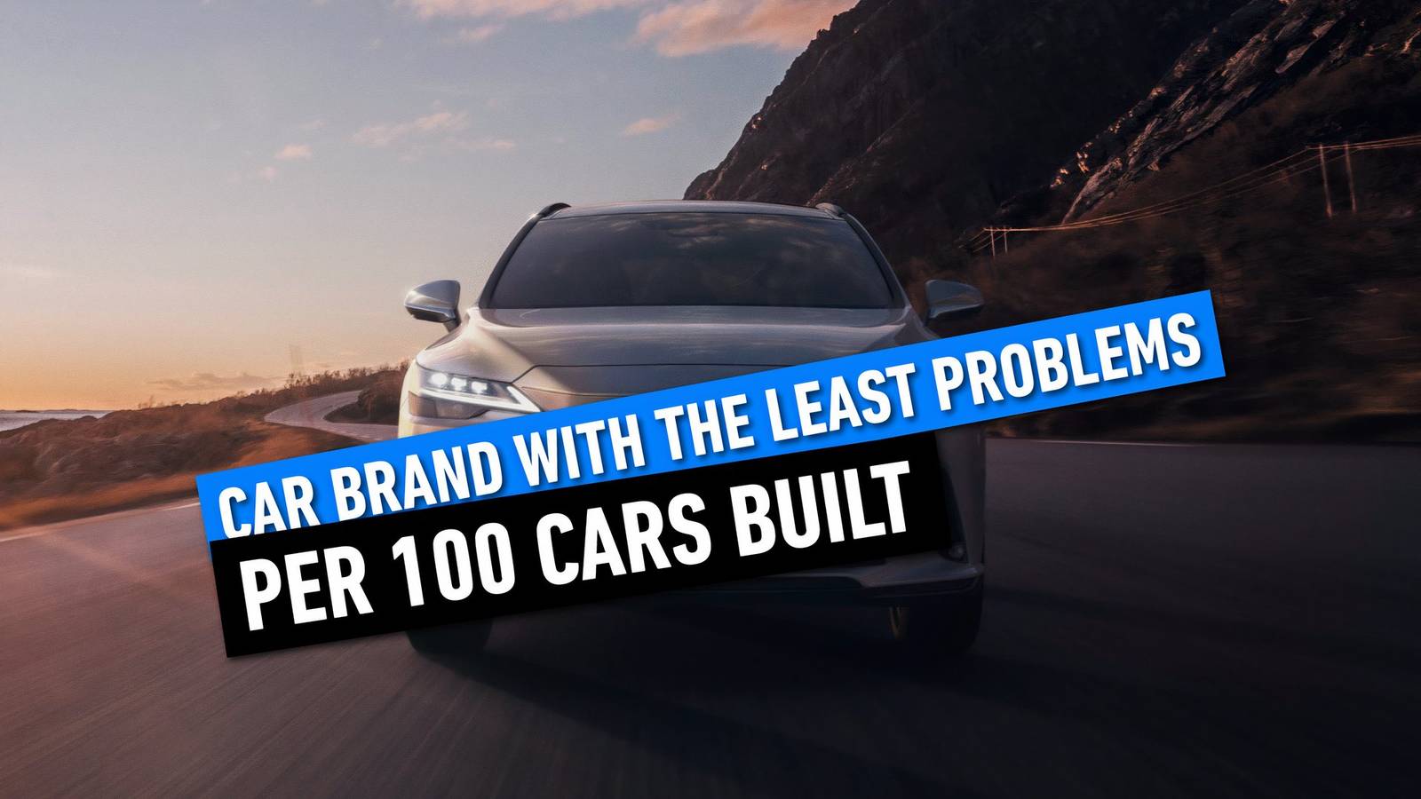 The Car Brand With the Least Problems Per 100 Cars Built