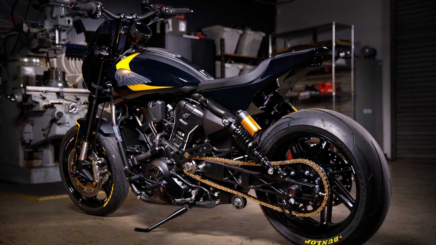 This Indian Scout Is A ‘Dyna Killer’ Built By Roland Sands