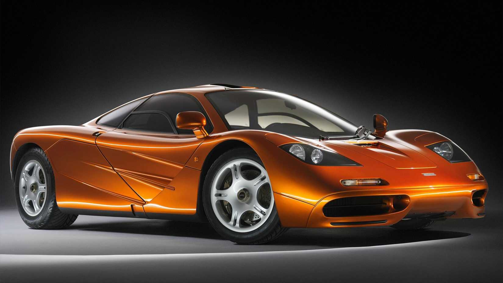 1993 orange McLaren F1 