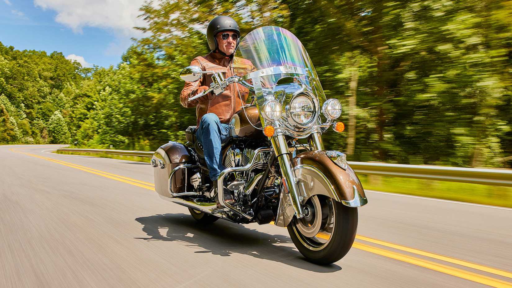 Rider on a 2025 Indian Springfield